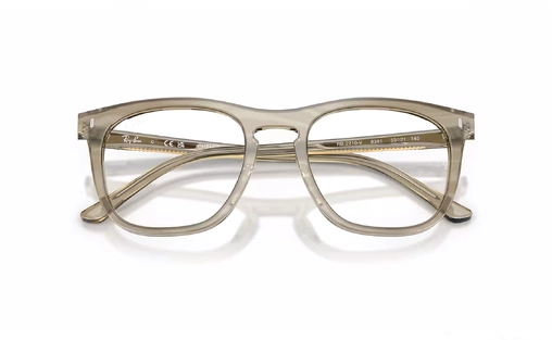 عینک طبی ریبن ترنزیشن Rayban Change Collection RB2210V رنگ شامپاینی و چند رنگ - زاویه بالا
