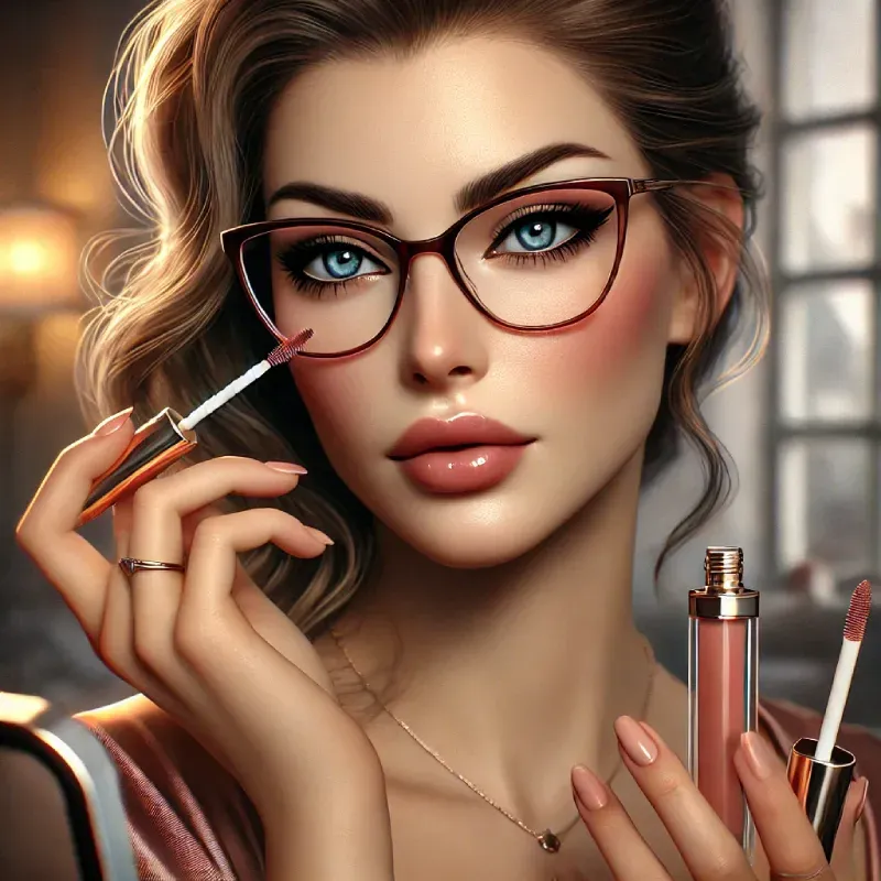 بهترین آرایش افراد عینکی + ترفند های آرایش با عینک