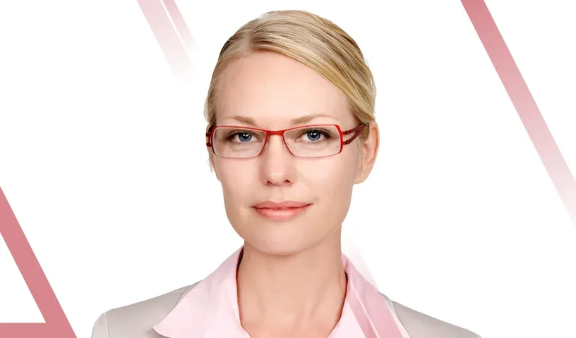 مدل عینک طبی دخترانه برای صورت کشیده (جدید ترین مدل 2025)