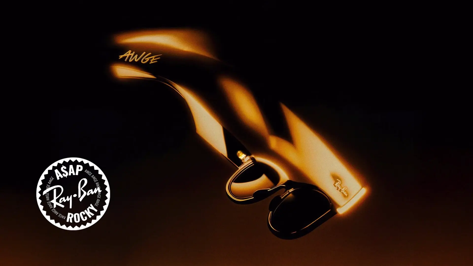 جدیدترین عینک ویفرر ریبن ایسپ راکی Ray-Ban x ASAP ROCKY