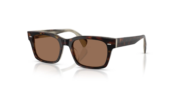 عینک آفتابی الیورپیپلز Oliver Peoples Ryce Sun OV5332SU قهوه‌ای هاوانا و عدسی قهوه‌ای - زاویه سه‌رخ
