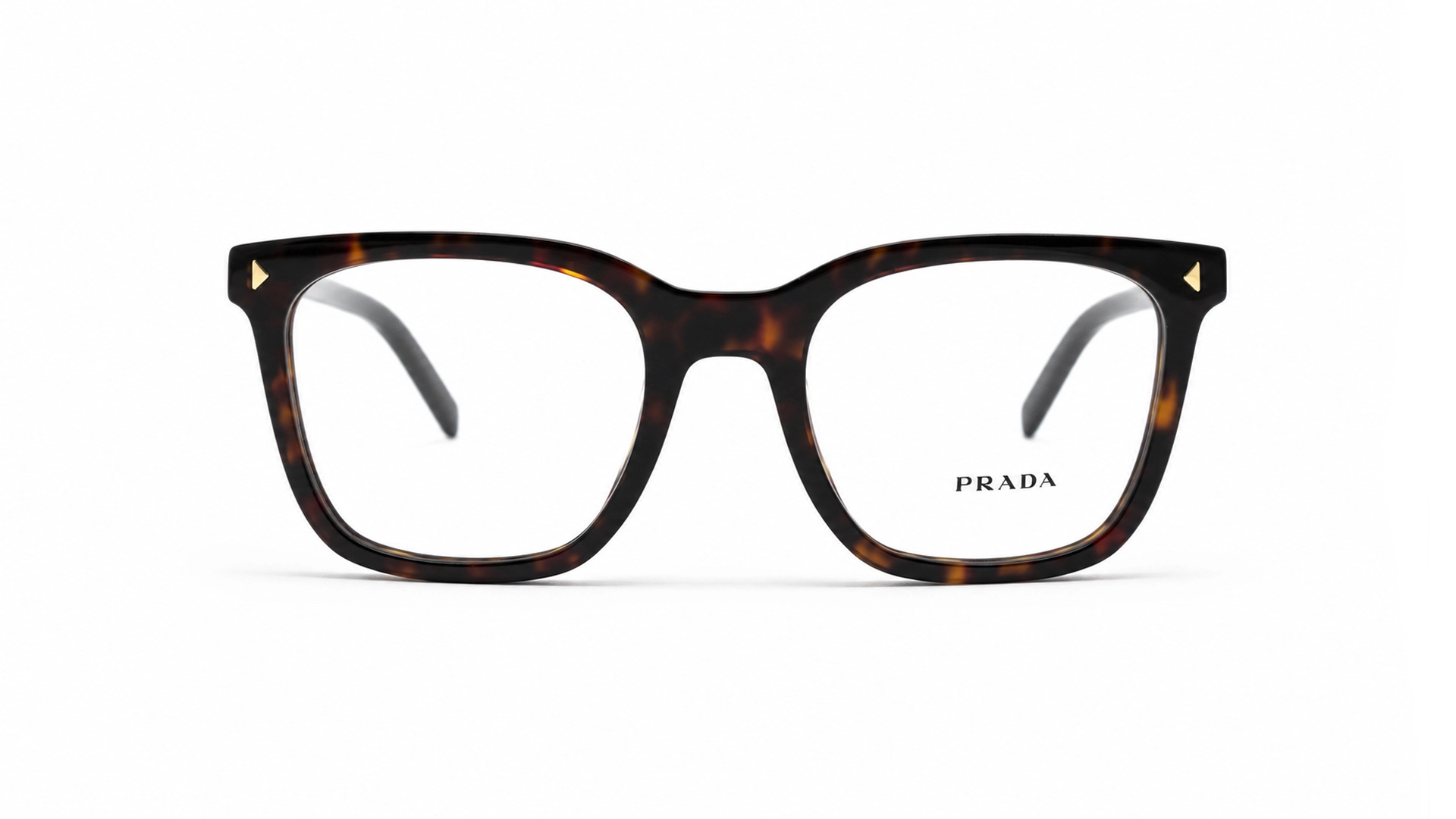 عینک طبی گربه‌ای پرادا Prada VPRB11 رنگ قهوه ای هاوانا - زاویه روبرو