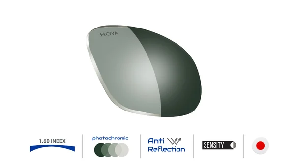 عدسی فتوکرومیک سنسیتی 2 هویا - Hoya Sensity II
